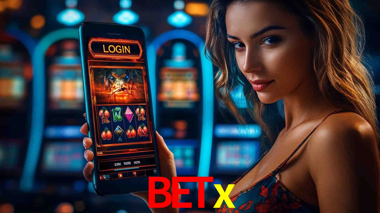 Interfaz de la app móvil Betx en un smartphone moderno